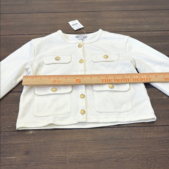 J. Crew Girls' french terry lady jacket Size Small - Picture 5 of 10